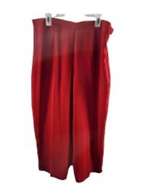 Joan Leslie Woman Vintage Red Chino Pants Women's Size 20W